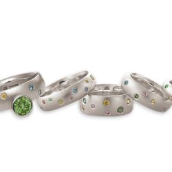 BridalCollectionPlatColoredDiamonds wht sm