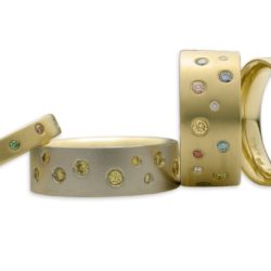 Colored Diamond Starlight Flatbands