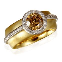 Orange champagne High Halo Band wht 800